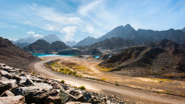 Hatta mountain safari landscape