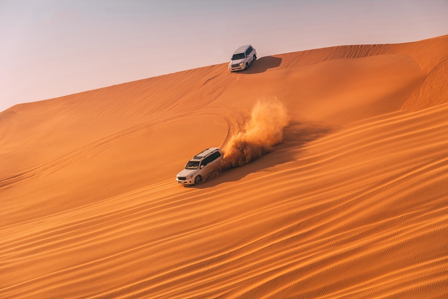 Red dune desert safari in Dubai