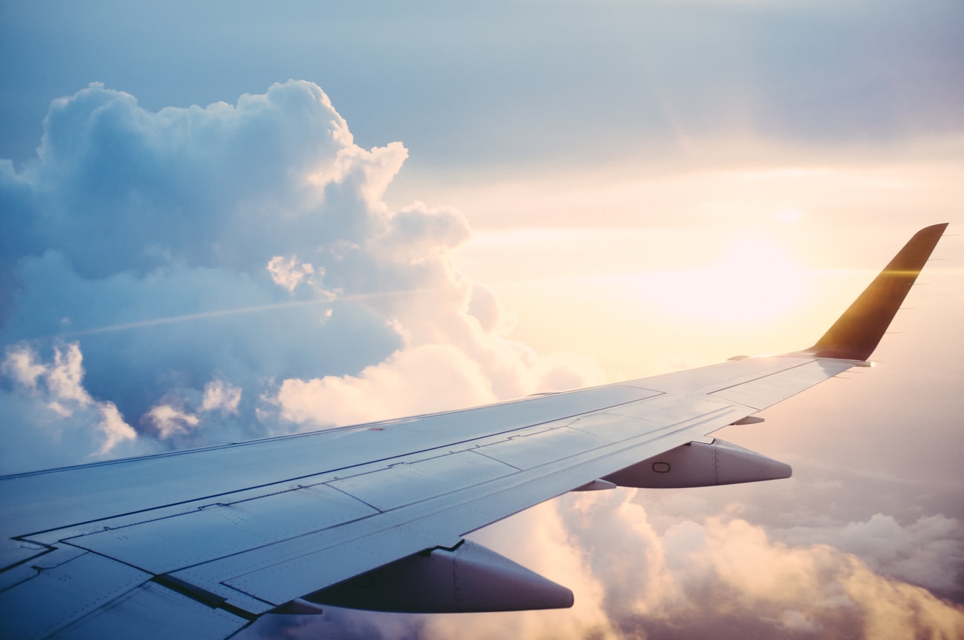 Traveller at an airport for a UAE visa change
